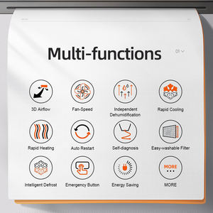 <span class=keywords><strong>Sistema</strong></span> <span class=keywords><strong>de</strong></span> Aire Acondicionado Central Gree Personalizable con Inversor <span class=keywords><strong>de</strong></span> Corriente Continua Multizona <span class=keywords><strong>de</strong></span> 22 kW y 75067 BTU para Oficinas y Comercios, Soluciones HVAC - Product Image 5