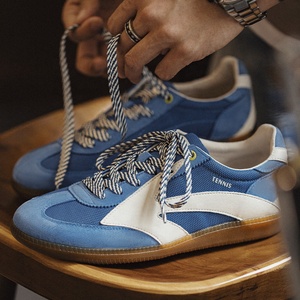 Scarpe da Uomo Maden, Sneakers Casual Ispirate al Vintage, Scarpe da Corsa Traspiranti in Mesh, Scarpe da Passeggio Retrò Coloblock, <span class=keywords><strong>Tendenza</strong></span> 2026 - Product Image 1