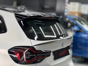 G01 F97 M4 Style Carbon Fiber Boot <strong>Spoiler</strong> for BMW X3 X3M G01 F97 <strong>Rear</strong> <strong>Spoiler</strong> Trunk Wing Bodykit - Product Image 5