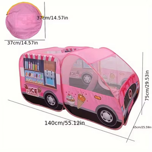 Camión de Helados al por Mayor, Casas de Juego Infantiles Plegables para Interiores, Carpas de Juego Infantiles para Exteriores - Product Image 3