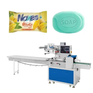 Pillow Pouch Type Automatic Flow hotel Bar Soap Packing Machine