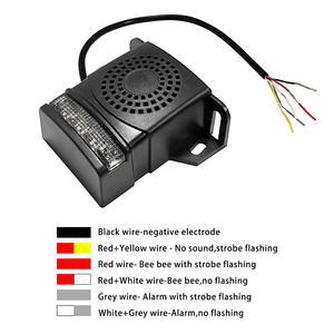 All-in-One LED <span class=keywords><strong>flash</strong></span> cảnh báo ánh sáng & âm thanh báo động DC10/110V thiết kế mới cho xe nâng vật liệu nhôm xe ánh sáng phụ kiện - Product Image 3