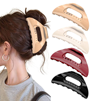 Barrettes flexibles en forme de nuage, en silicone souple, avec une adhérence antidérapante forte