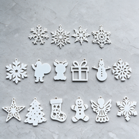 Ornement de Noël imprimé en 3D, sublimation, personnalisable, décoration d'arbre à imprimer