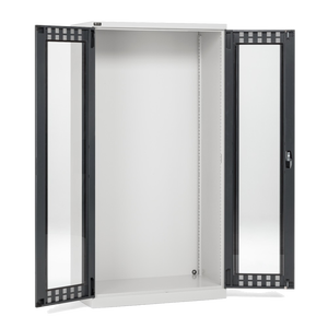 FAA1440C000 armadietto per officina in metallo con porte a battente in policarbonato per Garage utensili dimensioni W1023 X D555 X H2000 mm - Product Image 1