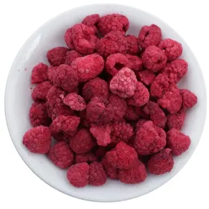 Dehydrated fruits Natural whole dried raspberries for food