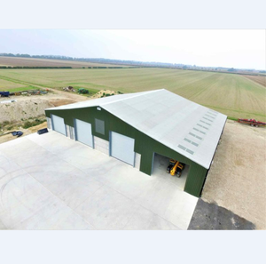 Grange <span class=keywords><strong>agricole</strong></span> préfabriquée en acier, structure <span class=keywords><strong>métallique</strong></span>, entrepôt de taille moyenne pour l'utilisation dans les ranchs - Product Image 5