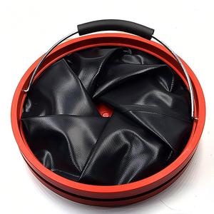 IStapromo Regalos: Cubo Plegable para Camping al Aire Libre, Contenedor de Agua Portátil, Cubo de Lavado Plegable para Playa, Viajes, Oxford - Product Image 5