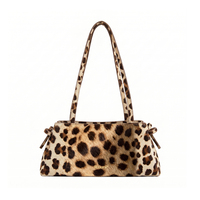 Sac à main en cuir et fausse fourrure LZ avec logos personnalisés, sac à bandoulière pour femme, sac fourre-tout unique à marque privée, fabricant
