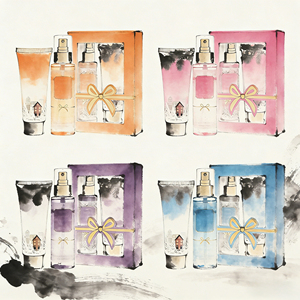 Ensemble crème et brume pour le corps de haute qualité, Cologne originale en format voyage, parfum floral fruité longue durée, coffret cadeau, spray, parfum pour femme - Product Image 6