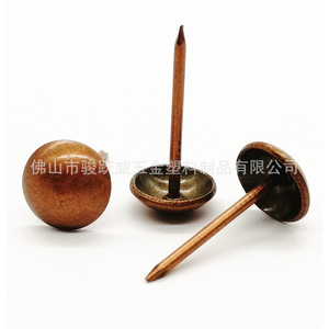 Clous épaissis de 11 mm de diamètre, bronze antique, clous de canapé à tête ronde, quincaillerie décorative pour meubles, utilisation durable pour la tapisserie - Product Image 4