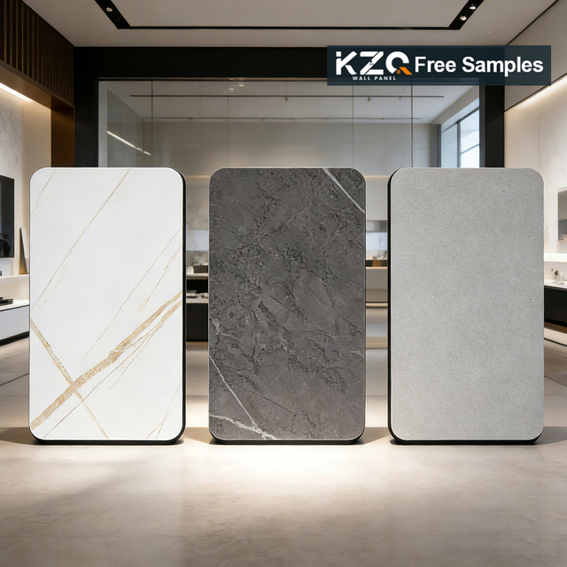 Modern PVC Marble Sheet Bamboo Charcoal Wall Panel WPC Decorative Panel Indoor PVC Wall Panel for Hotels and Commercial Spaces