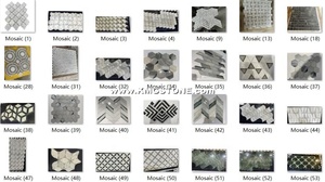 Mosaico de mármol pulido hexagonal moderno en diseño de parquet con características verdes <span class=keywords><strong>caribe</strong></span>ñas para uso en pisos - Product Image 5