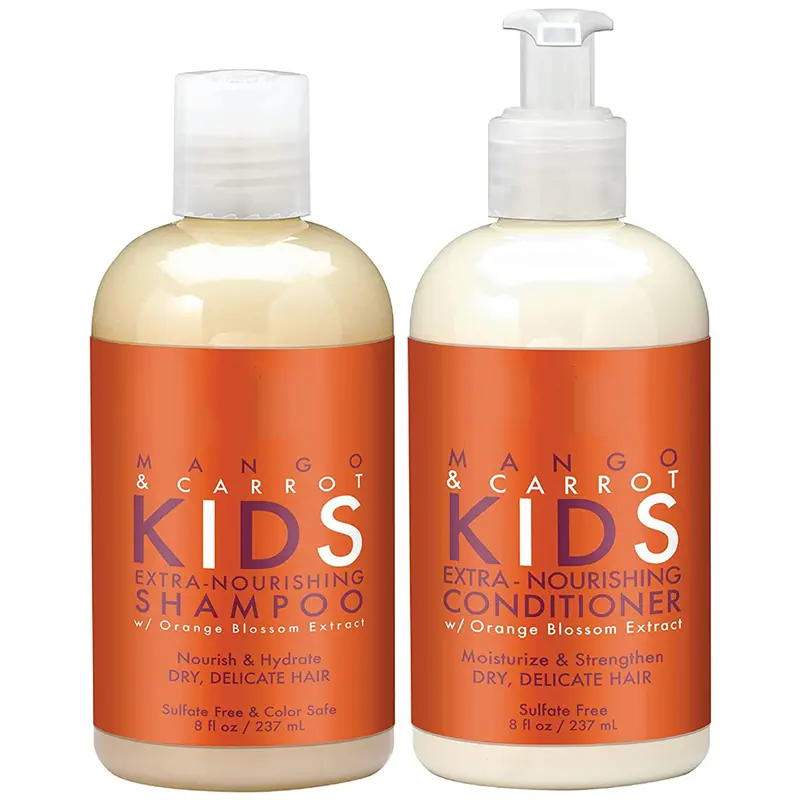 Champú y Acondicionador para rizos para niños, conjunto de cuidado del cabello para bebés, de alta calidad, nuevo