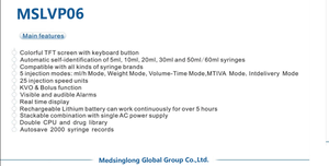 ปั๊มเข็มฉีดยาสัตวแพทย์แบบพกพาพร้อมคุณสมบัติการวินิจฉัยสำหรับอุปกรณ์ใช้ - Product Image 6