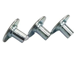 M3 M4 <span class=keywords><strong>M5</strong></span> M6 M8 M10 M12 Mecanizado CNC Arandela de hombro chapada en zinc Remache hueco Montaje de muebles Remache tubular sin rosca - Product Image 1