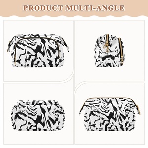 Nouvelle Trousse de Toilette Imperméable Tendance avec Fermeture Éclair – Sac de Rangement Cosmétique Élégant pour Voyage et Activités de Plein Air – Sac Abordable - Product Image 3