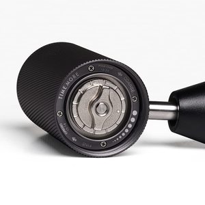 <span class=keywords><strong>C2</strong></span>บอกตำแหน่งแบริงคู่สีดำเครื่องบดกาแฟด้วยมือความจุ25กรัมพร้อมเครื่องเจาะสเตนเลสทรงกรวย CNC - Product Image 4