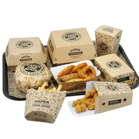 Boîte d'emballage alimentaire jetable rigide écologique avec logo personnalisé, fermeture magnétique pour chewing-gum, sushi, restaurant industriel