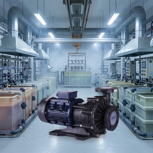 Bomba Magnética Antifugas Modelo QSP, Resistente a Ácidos, para Circulación de Productos Químicos en Transferencia Industrial, Diseño 100% Antifugas - Product Image 2