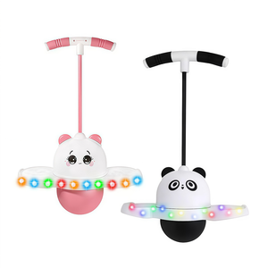 Pelota de Equilibrio Infantil de Alta Calidad para Interiores y Exteriores, Pelota de Salto Panda con Luces y Equipo Deportivo, Pelota de Alto Rebote - Product Image 2