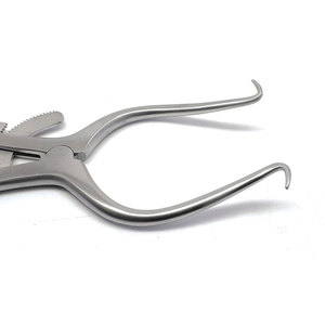 Écarteur en acier inoxydable de qualité supérieure à longues broches Source d'alimentation manuelle Instruments chirurgicaux pointus Conception professionnelle sur mesure - Product Image 5