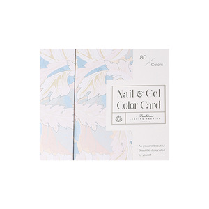 Nail Inlay Color Card Display Book 60 80 120 180 216 Colors Polish Glue Sample <b>Box</b> Salon Manicure Color Chart <b>Storage</b> <b>Tool</b> - Product Image 2