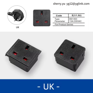1U 6-Way UK ổ cắm giá điện dải PDU với <span class=keywords><strong>switch</strong></span> CE/ROHS chứng nhận 250V cho mạng tủ và dữ liệu trung tâm - Product Image 2