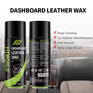 FITWORLD <span class=keywords><strong>450ML</strong></span> Tablero de instrumentos de alto brillo Cera pulidora de cuero para el interior del automóvil Caucho de cuero y limpieza de superficies de plástico y brillo - Product Image 2