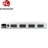 Multiplexeur optique vocal PCM 30 canaux de haute qualité, 32 ports FXO/FXS sur fibre, meilleur vente, prix abordable