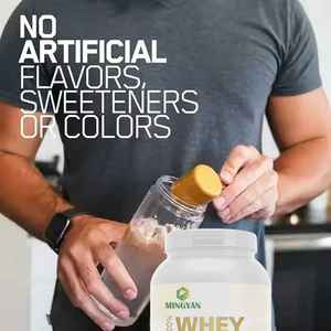 אבקת חלבון מי גבינה OEM/ODM, תוסף תזונה לתמיכה בשרירים, התאוששות ושימור מסת שריר, דל שומן, לירידה במשקל - Product Image 5