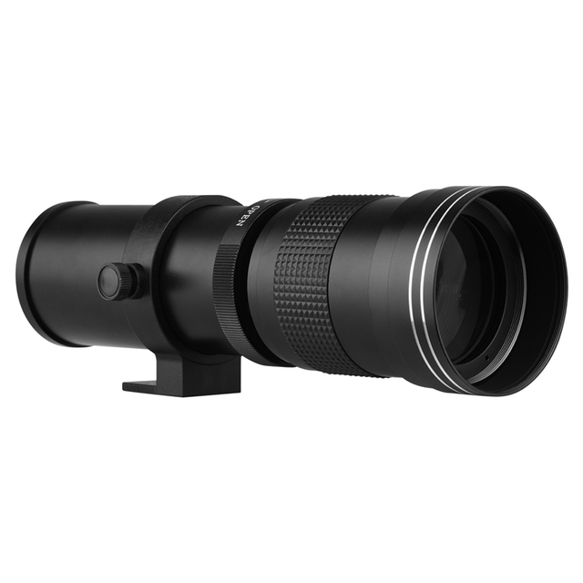 Camera MF Super Telephoto Zoom Lens F/8.3-16 420-800mm T Mount Universal for Canon for Nikon for Sony for Fujifilm
