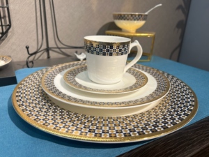 Juego de 8 Platos de Porcelana Fina, Elegantes y Duraderos, para Bodas, Restaurantes y Fiestas, Aptos para Lavavajillas - Product Image 5