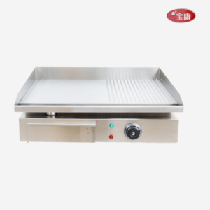 Gril à gaz plat multifonctionnel en acier inoxydable 2026 pour restaurants, certifié CE - Product Image 3