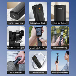 Accesorios para Cámara de Acción PC430, Soporte de Batería para <span class=keywords><strong>DJI</strong></span> Osmo Pocket <span class=keywords><strong>3</strong></span> y Xtra Muse, Batería de Litio de 5000 mAh - Product Image 5