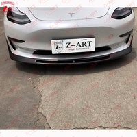 Z-ART Tesla Model 3 RZ Style Carbon-Faser Frontspoilerlippe für Tesla Model 3