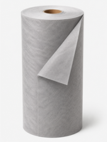 Membrane imperméable en polymère RS, rouleau d'étanchéité en PE, PP, polypropylène, polyester pour toiture plate, sous-sol