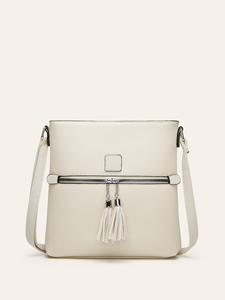New tassel <b>shoulder</b> crossbody <b>bag</b>, large capacity, casual and versatile for women. - Product Image 2