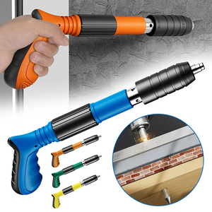 Pistola <span class=keywords><strong>Clavadora</strong></span> Manual Mini de Acero para Techo y Concreto con Barra de Extensión para Clavado en Pisos, Bloques y Paredes de Construcción - Bricolaje - Product Image 1