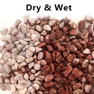 Revêtement de sol collé à la colle en terrazzo pierre concassée rouge <span class=keywords><strong>sang</strong></span> de style moderne pour jardin aquarium scaping terrazzo pavage adhésif - Product Image 4