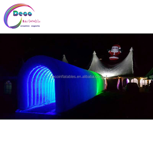 Ngoài Trời Khuyến Mại Dẫn Ánh Sáng <span class=keywords><strong>Inflatable</strong></span> Thể Thao Đường Hầm - Product Image 5