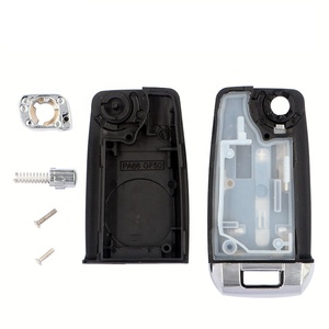 Cũ Volkswagen sửa đổi cuộn-royce phong cách thông minh vỏ chìa khóa với 3 nút ABS vật liệu gấp thay thế chính - Product Image 4