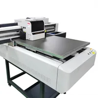 Imprimante à jet d'encre numérique Uv à plat, haute résolution, carte d'identité PVC 6090