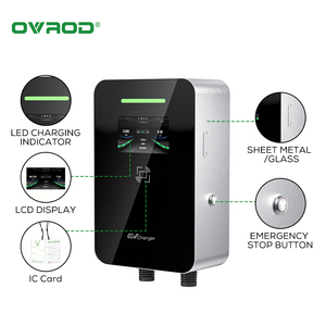 Ovrod en alliage d'aluminium Ac Home Station de charge murale pour voiture électrique Type2 Prise murale rapide 22kw 32 <span class=keywords><strong>Amp</strong></span> Wallbox Ev Charger - Product Image 6