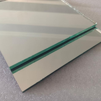 5mm 6mm 8mm 10mm Tailles personnalisées Miroir argent clair en verre pour la décoration de salle de danse