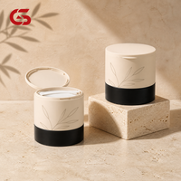 Pot à large ouverture avec couvercle à rabat et cuillère, adapté aux crèmes exfoliantes, argiles, soins capillaires, poudres cosmétiques, beurres corporels, en plastique rond, 200g-300g