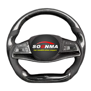 Venta Directa de Fábrica: Volante de Fibra de Carbono de 3 Radios para Modificación de BYD Han EV/<span class=keywords><strong>DM</strong></span> 20-21 - Product Image 4