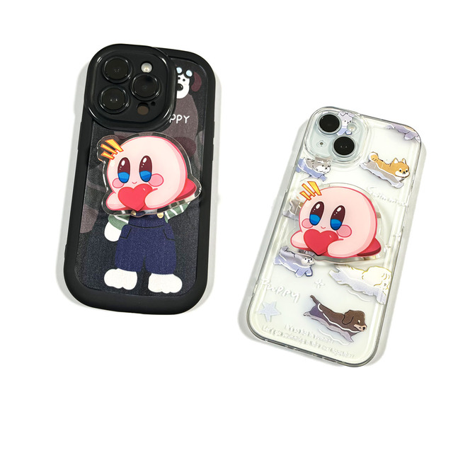 Custom Epoxy Acrylic Phone Holder Anime Printed Acrylic Phone Handle Stick on the Phone with Make Own Design