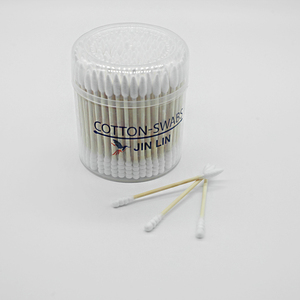 Hisopos de Algodón de Doble <span class=keywords><strong>Punta</strong></span> 100% Naturales y Degradables, Empaque Personalizable Disponible - Product Image 6