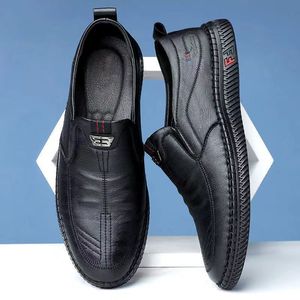 Zapatos Derby de Verano para <span class=keywords><strong>Hombre</strong></span>, Casuales, de Cuero con <span class=keywords><strong>Piel</strong></span> de Guisante Suave, Explosión de Ventas en TikTok, para Uso Casual o de Negocios, con Plantilla de PU - Product Image 6